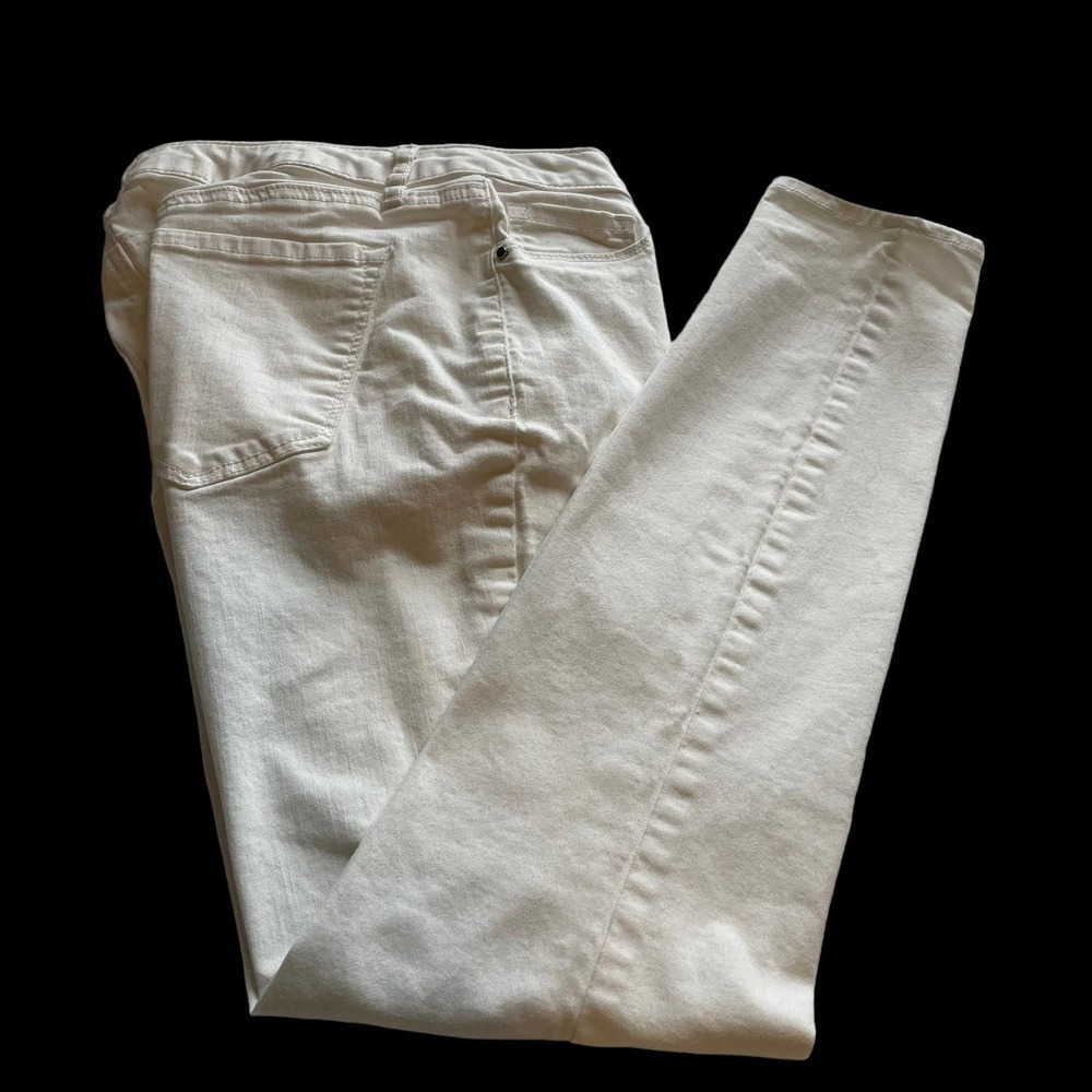 Rewash White Skinny Jeans Mid Rise Denim Pants Stretch Sz Juniors 9/29